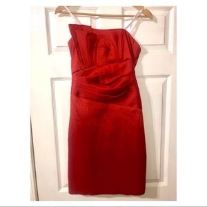 Betsy and Adam Red Dress Size 8